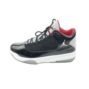 Nike Jordan Max Aura 2 Mens Sneaker Black White Red Size 10